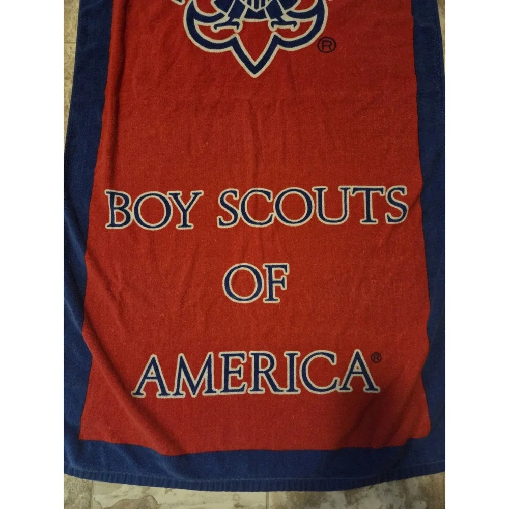 Bow Scouts Of America Cotton Beach Towel Featuring The Official Emblem